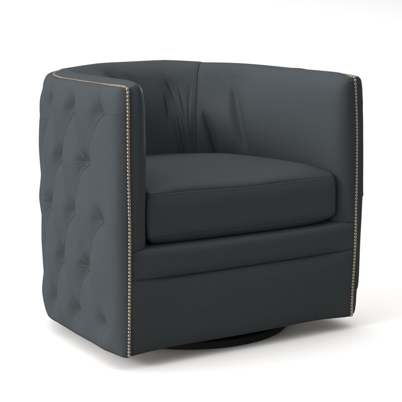 Bernhardt Palazzo Swivel Barrel Chair Perigold